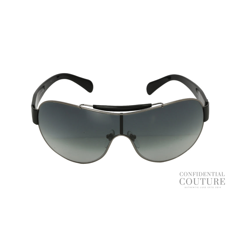 Women pre loved Salvatore Ferragamo Blue Gradient 1153 Aviator Suglasses