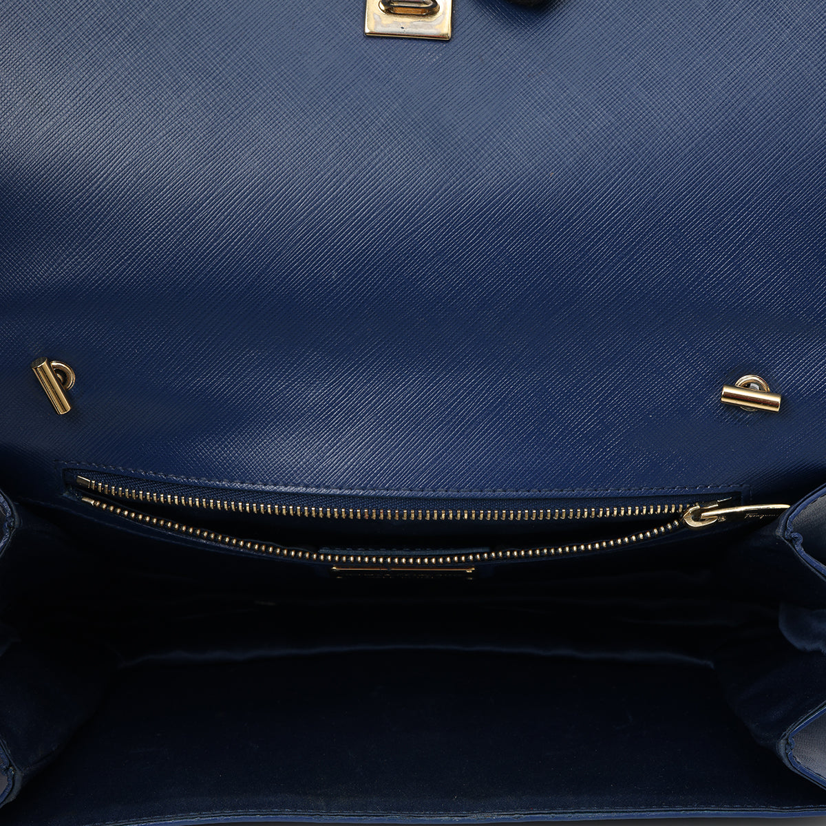 Blue Vara Bow Shoulder Bag
