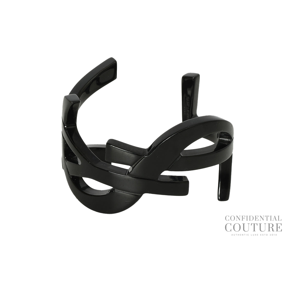 Black Opyum Twist Cuff Bracelet