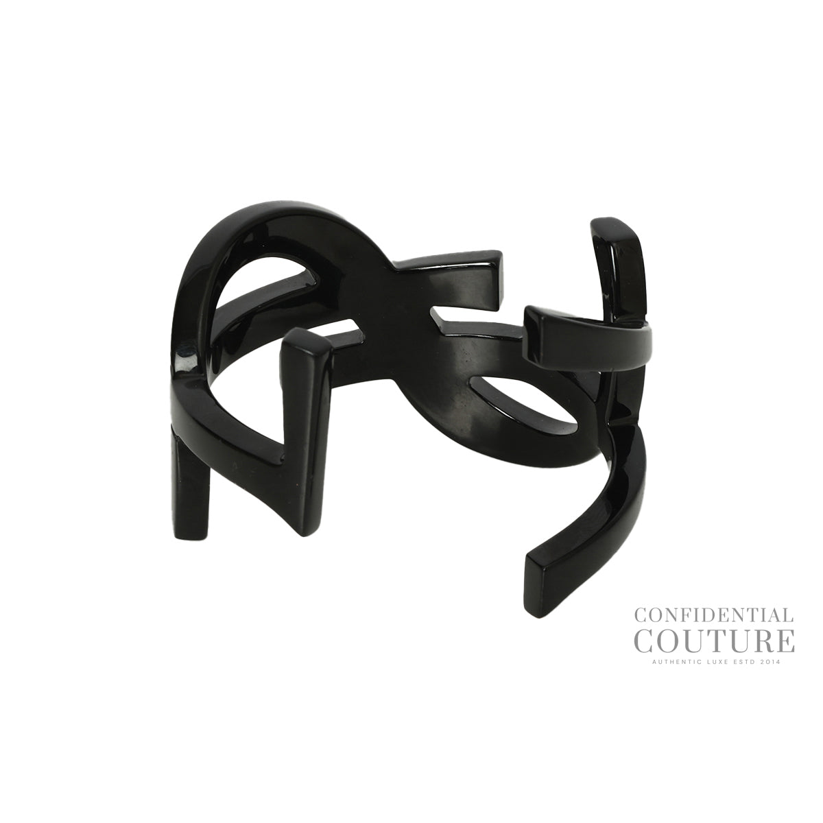 Black Opyum Twist Cuff Bracelet
