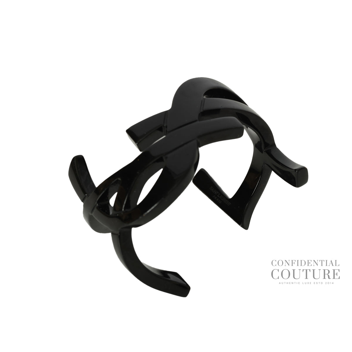 Black Opyum Twist Cuff Bracelet