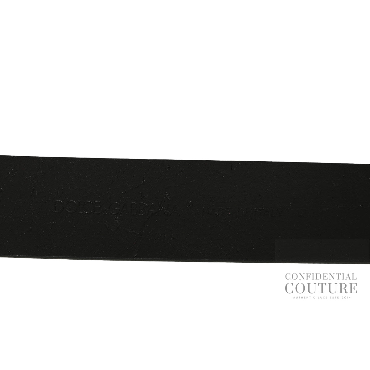 Black Leather Belt- 100 CM