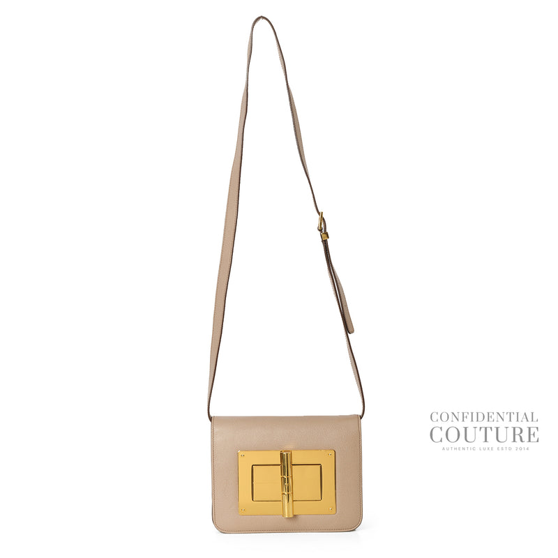 Pre-loved Tom Ford Nude Small Crossbody Bag