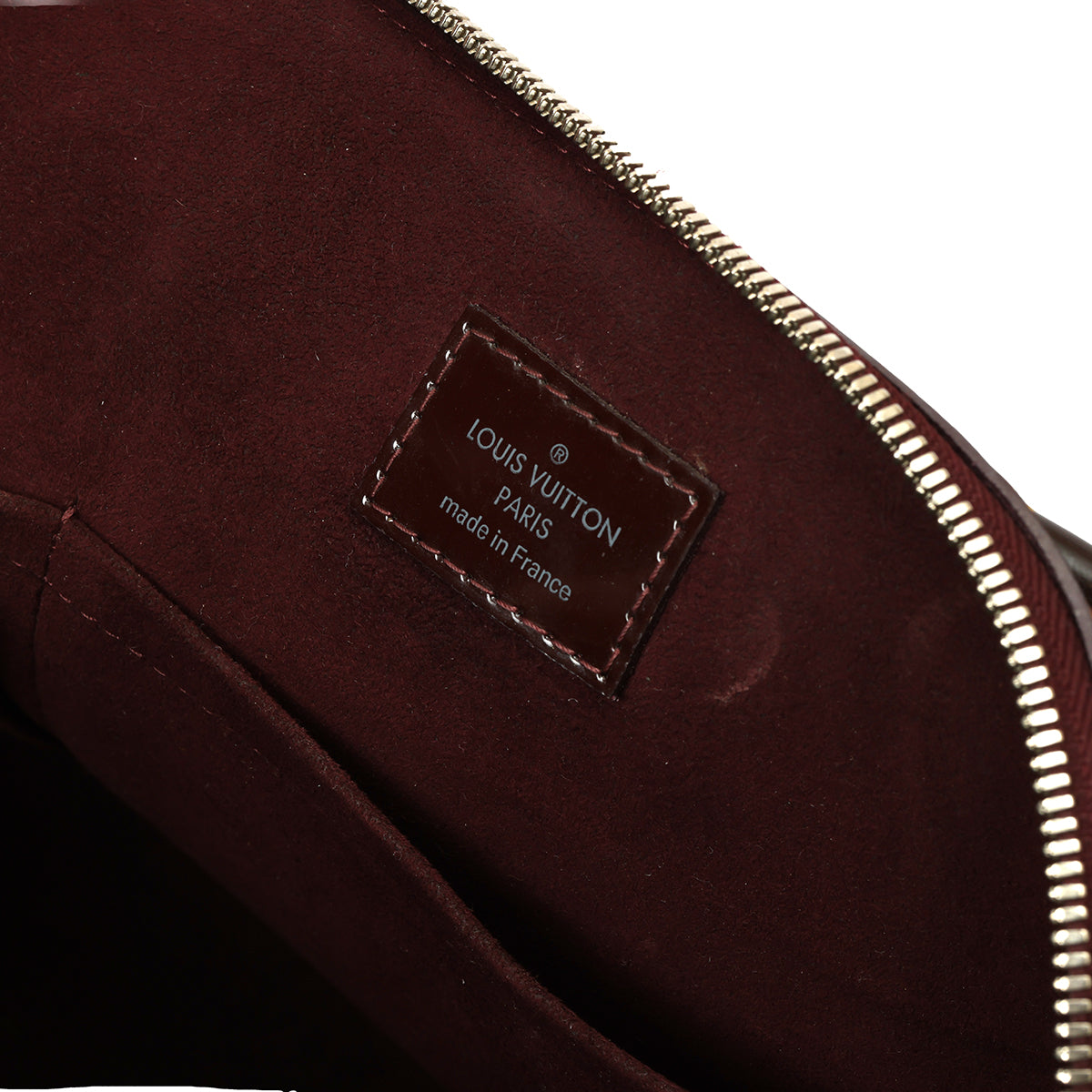 Amarante Patent Leather Alma Bag