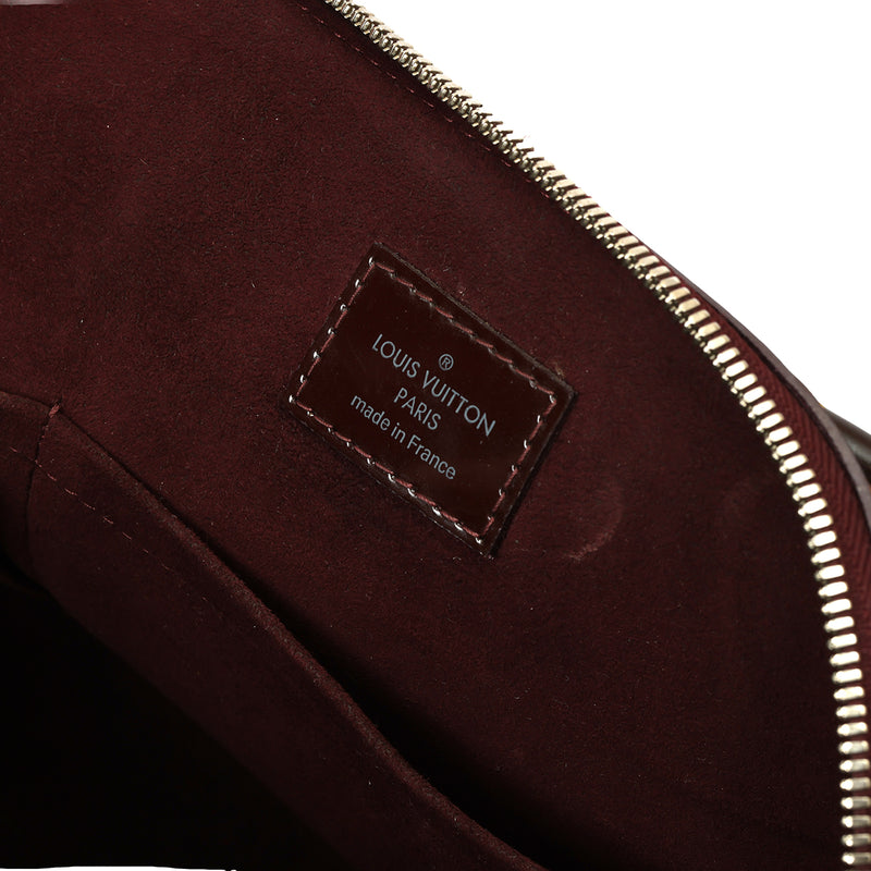Amarante Patent Leather Alma Bag