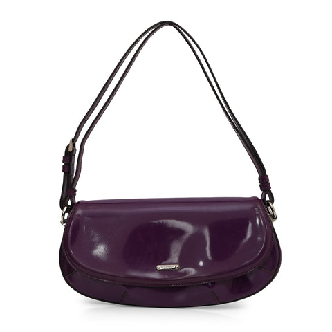 Purple Patent Leather Lilford Shoulder Bag