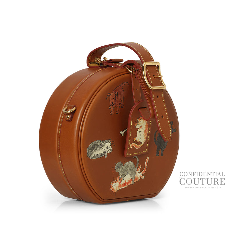 Tan 2019 Catogram Petite Boite Chapeau Bag
