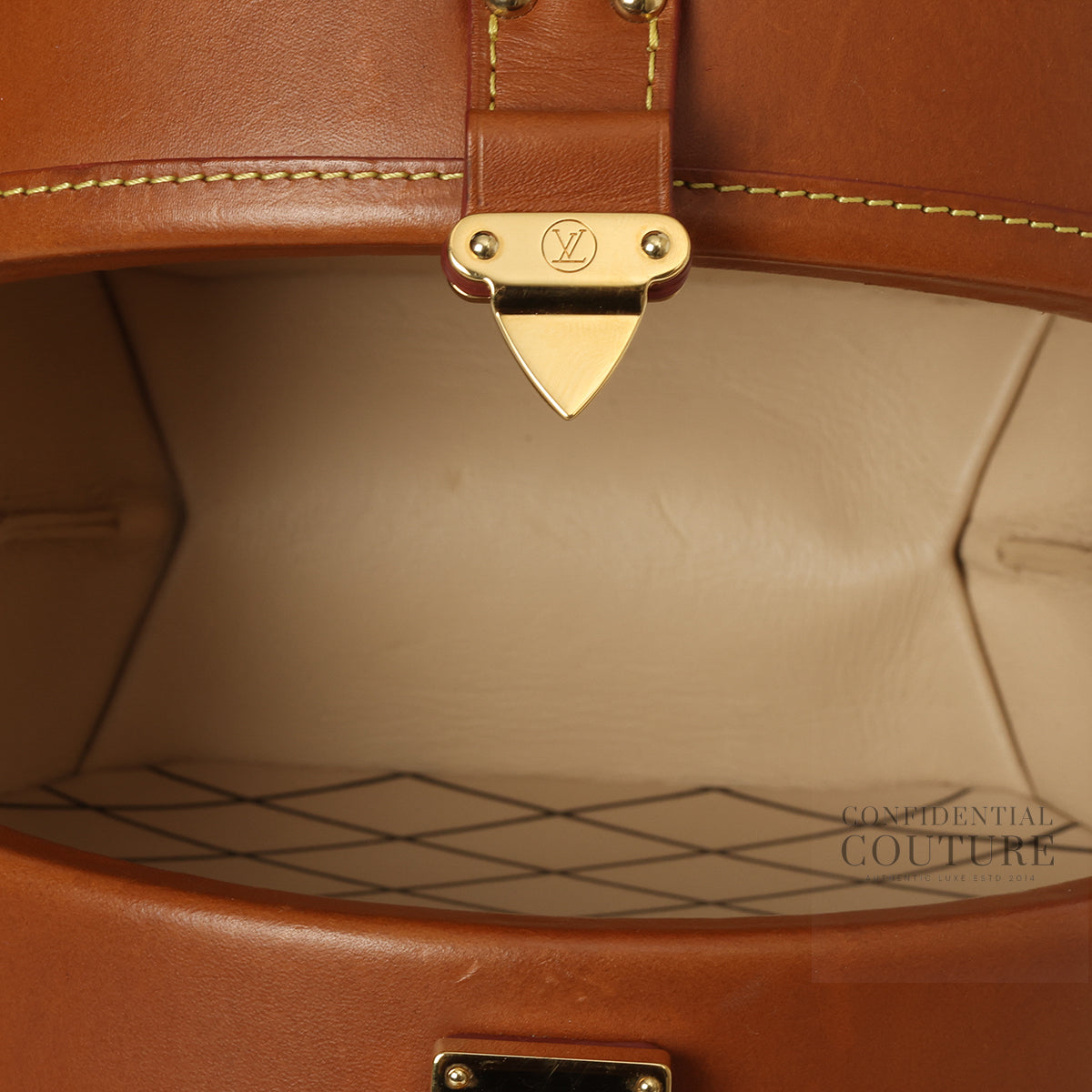 Tan 2019 Catogram Petite Boite Chapeau Bag