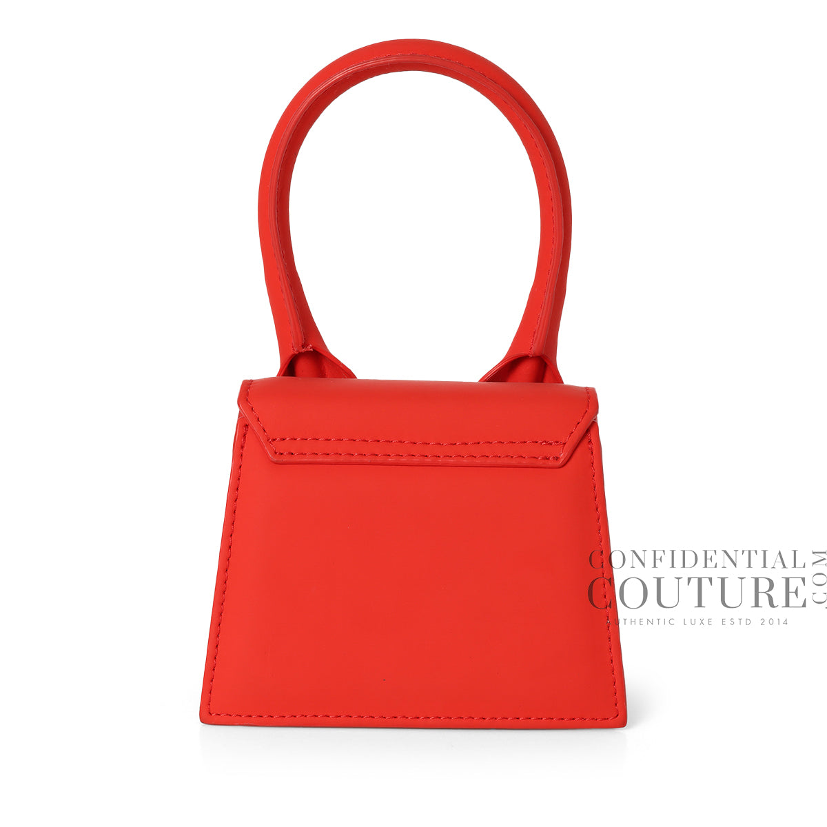 The Chiquito Red Signature Leather Mini Top Handle Bag