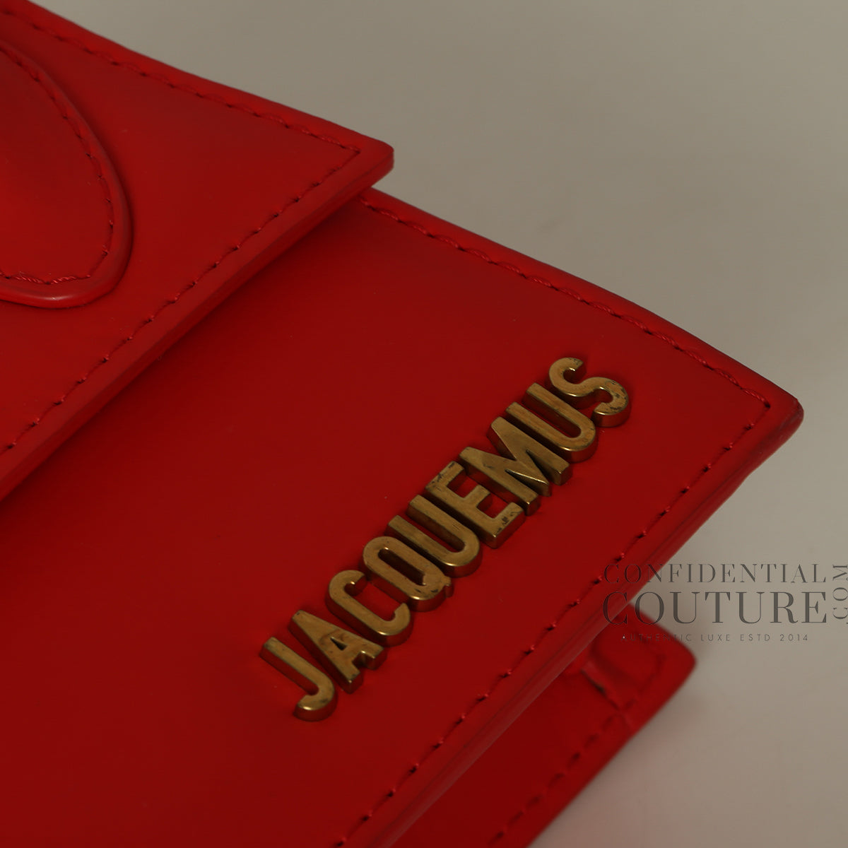 The Chiquito Red Signature Leather Mini Top Handle Bag