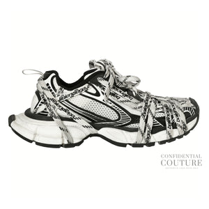 Men's 3xl Extreme Laces Logo Sneaker in White/black Size EU 42 | UK 8 | US 9