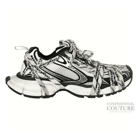Men's 3xl Extreme Laces Logo Sneaker in White/black Size EU 42 | UK 8 | US 9