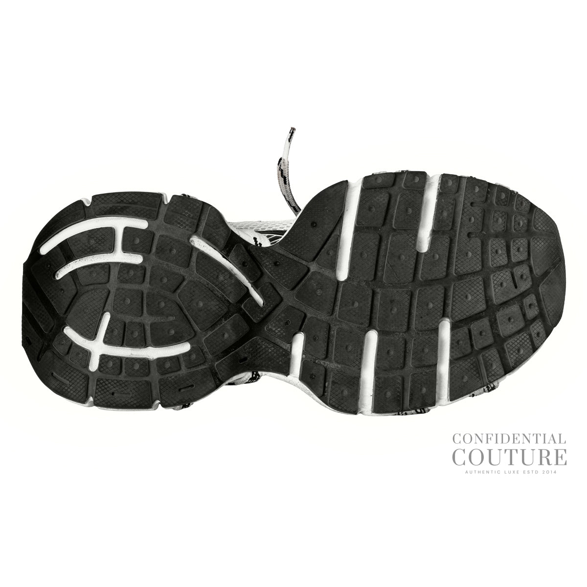 Men's 3xl Extreme Laces Logo Sneaker in White/black Size EU 42 | UK 8 | US 9