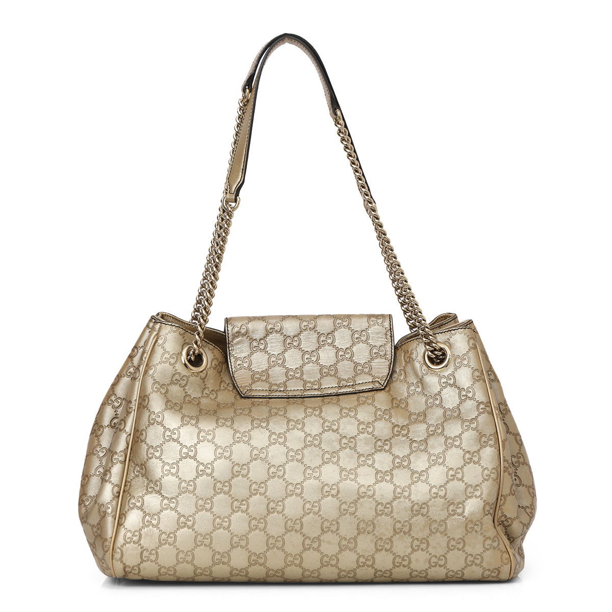 Gold GG Guccisima Large Emily Tote