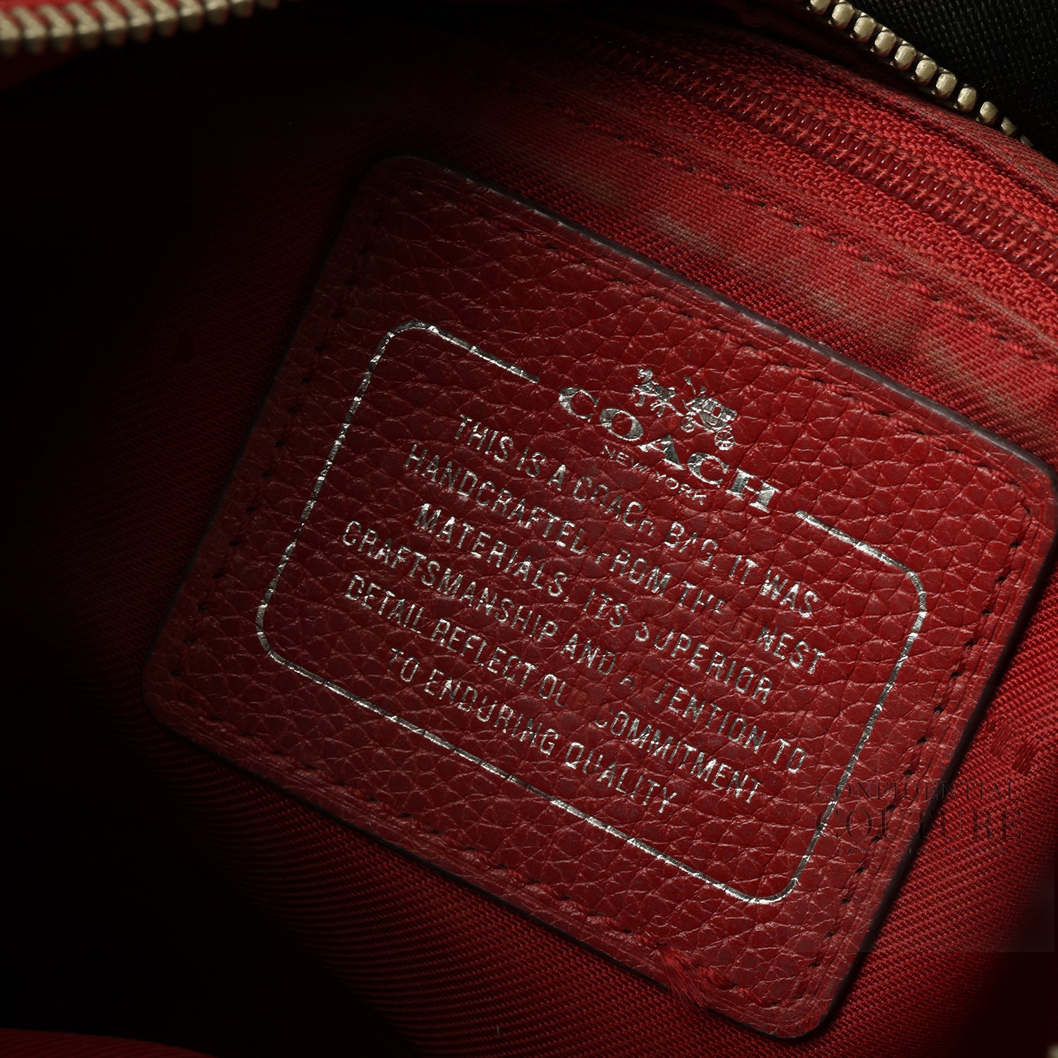 Chelsea Red Shoulder Bag