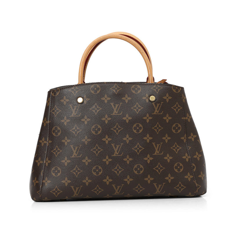 Pre-loved Louis Vuitton Monogram Canvas Montaigne BB Handbag
