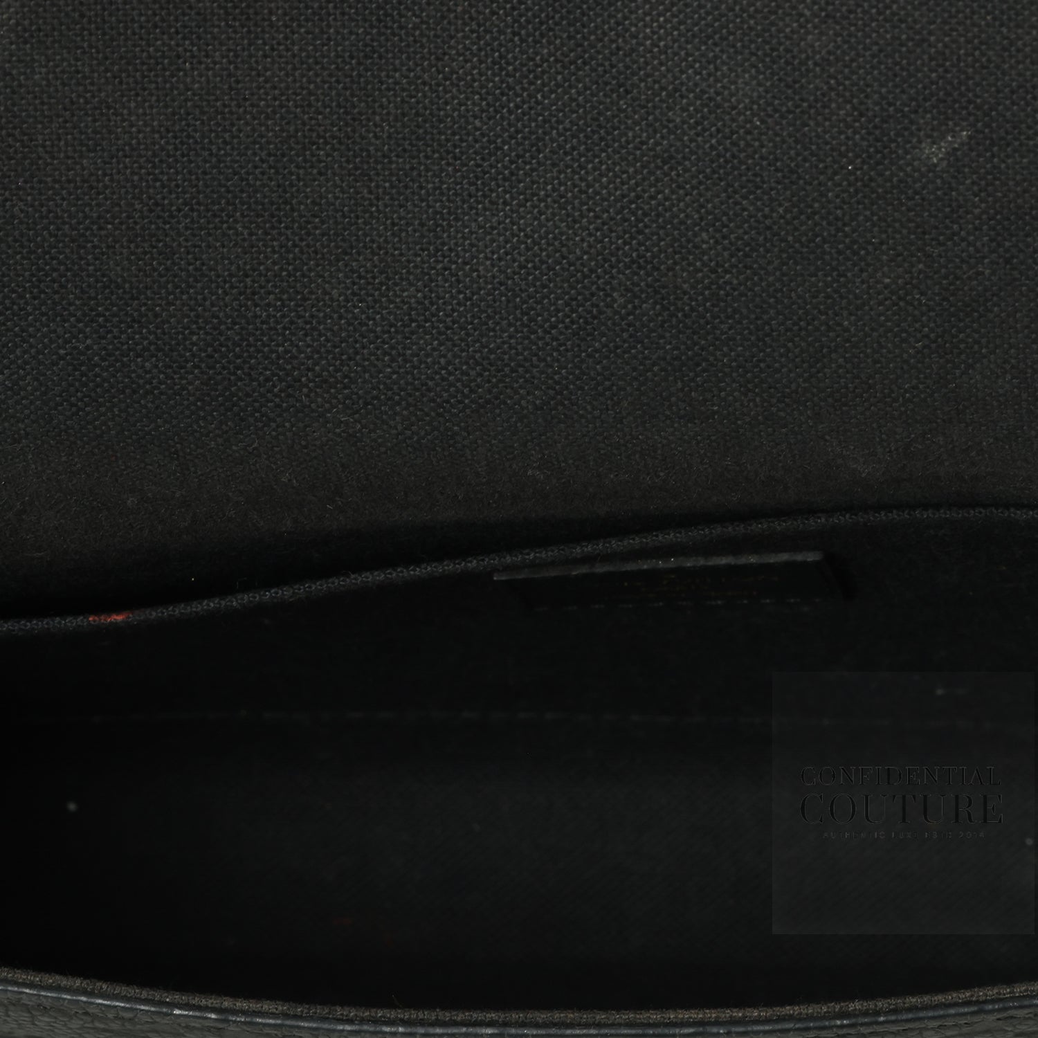 Pochette Felicie Black Monogram Empreinte