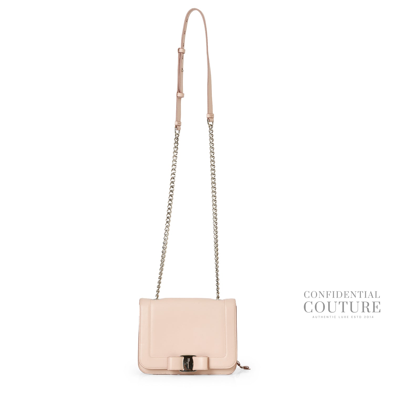 Pink Vara Rainbow Small Leather Crossbody Bag