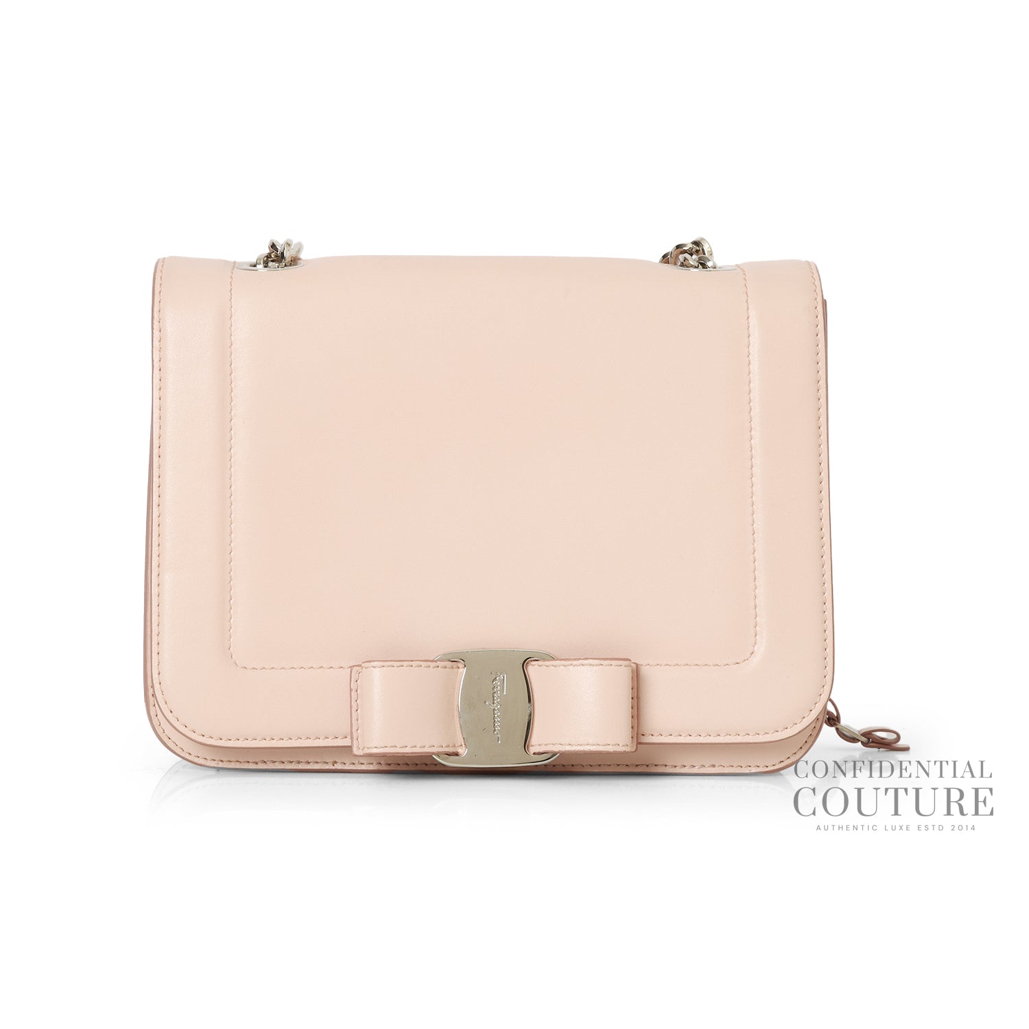 Pink Vara Rainbow Small Leather Crossbody Bag