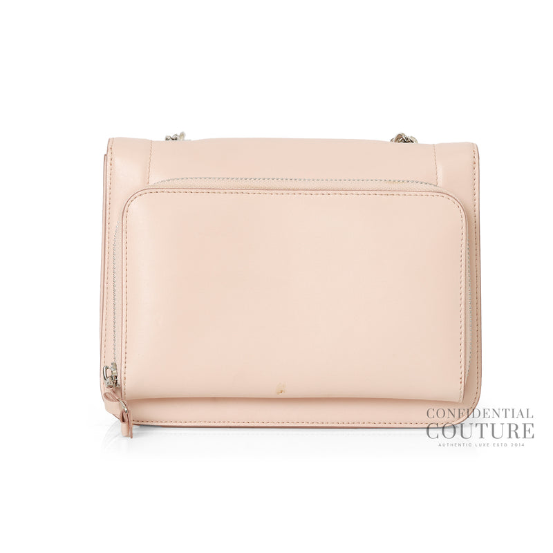 Salvatore Ferragamo Pink Vara Rainbow Small Leather Crossbody Bag