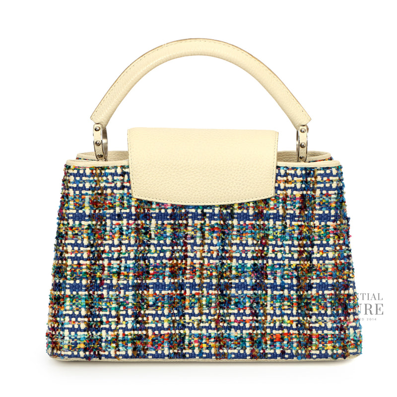 Capucines Tweed Multi-Colour MM Bag