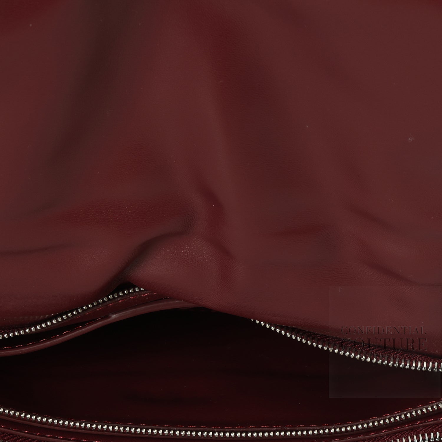 Maroon Viva Bow Small Shoulder Bag