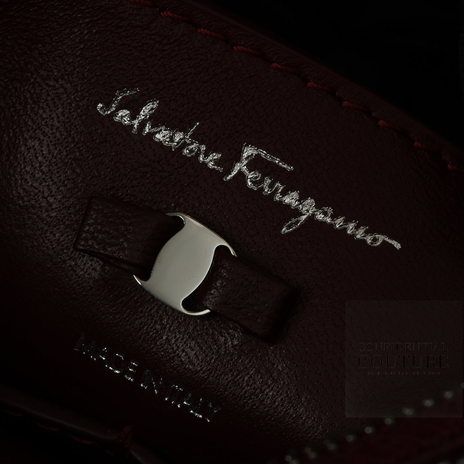 Maroon Viva Bow Small Shoulder Bag