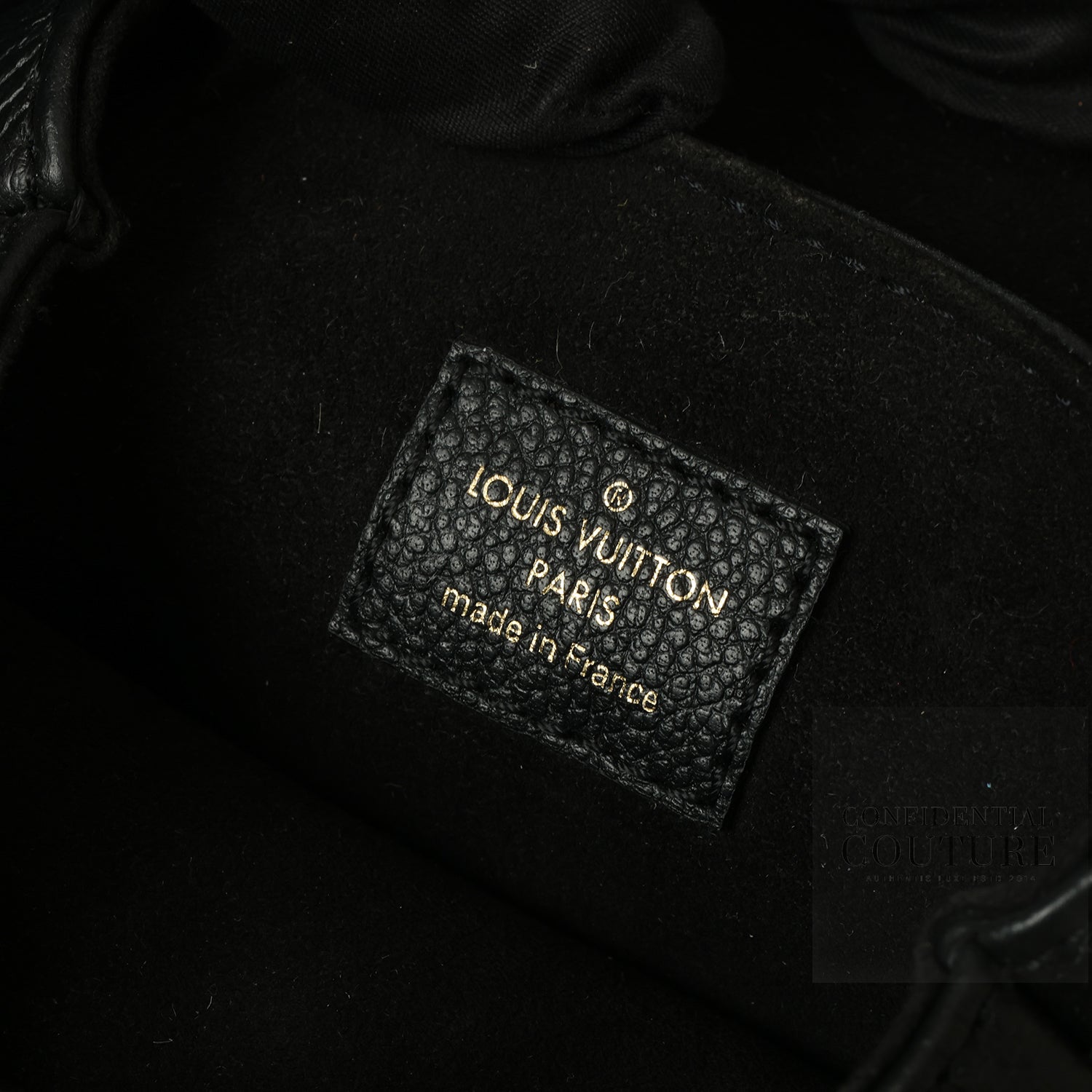 Black Monogram Empreinte Leather Tiny Backpack