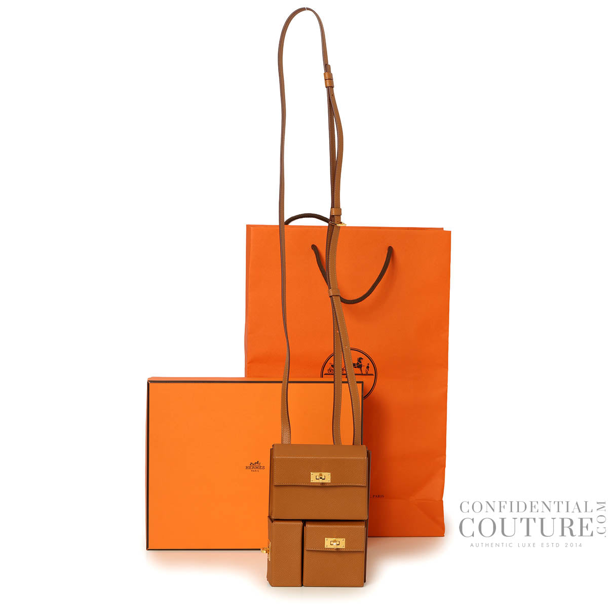 Kelly Multi-Pocket To-Go Pouch Gold/Gold