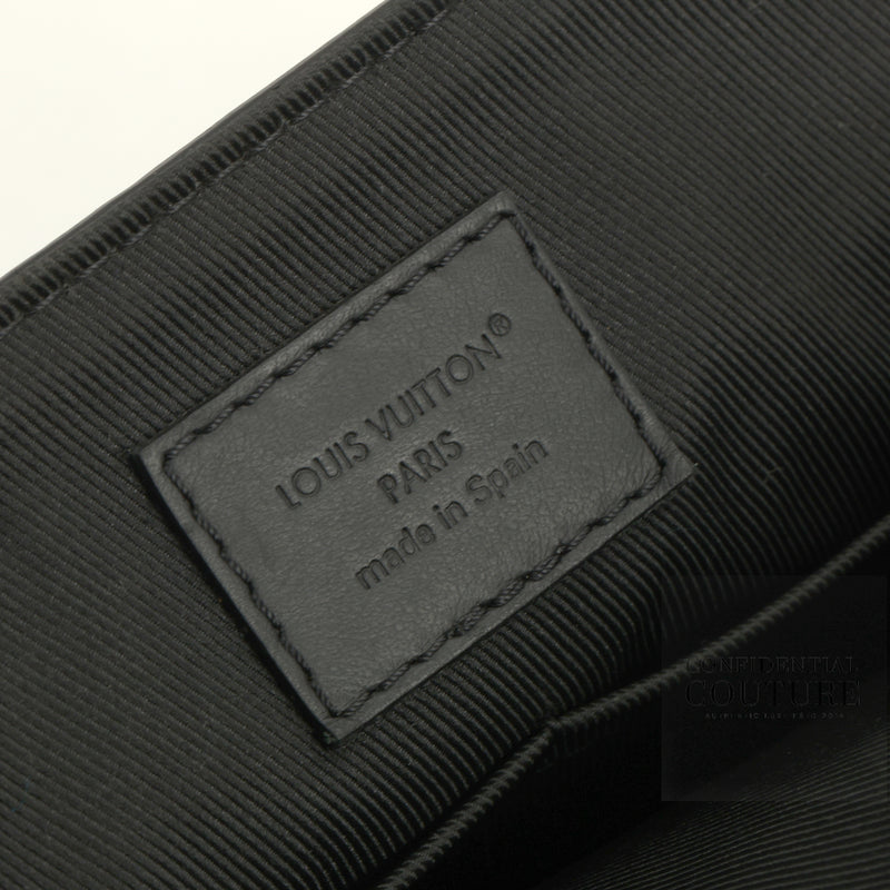 Leather Black Messenger Bag