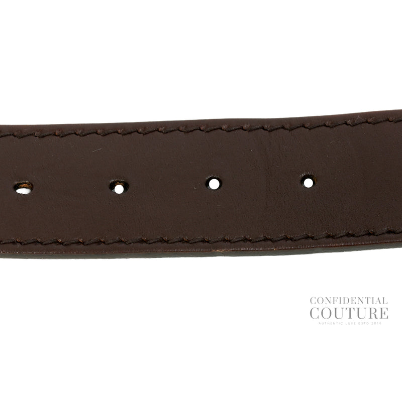 GG Brown Interlocking Belt | 90/36