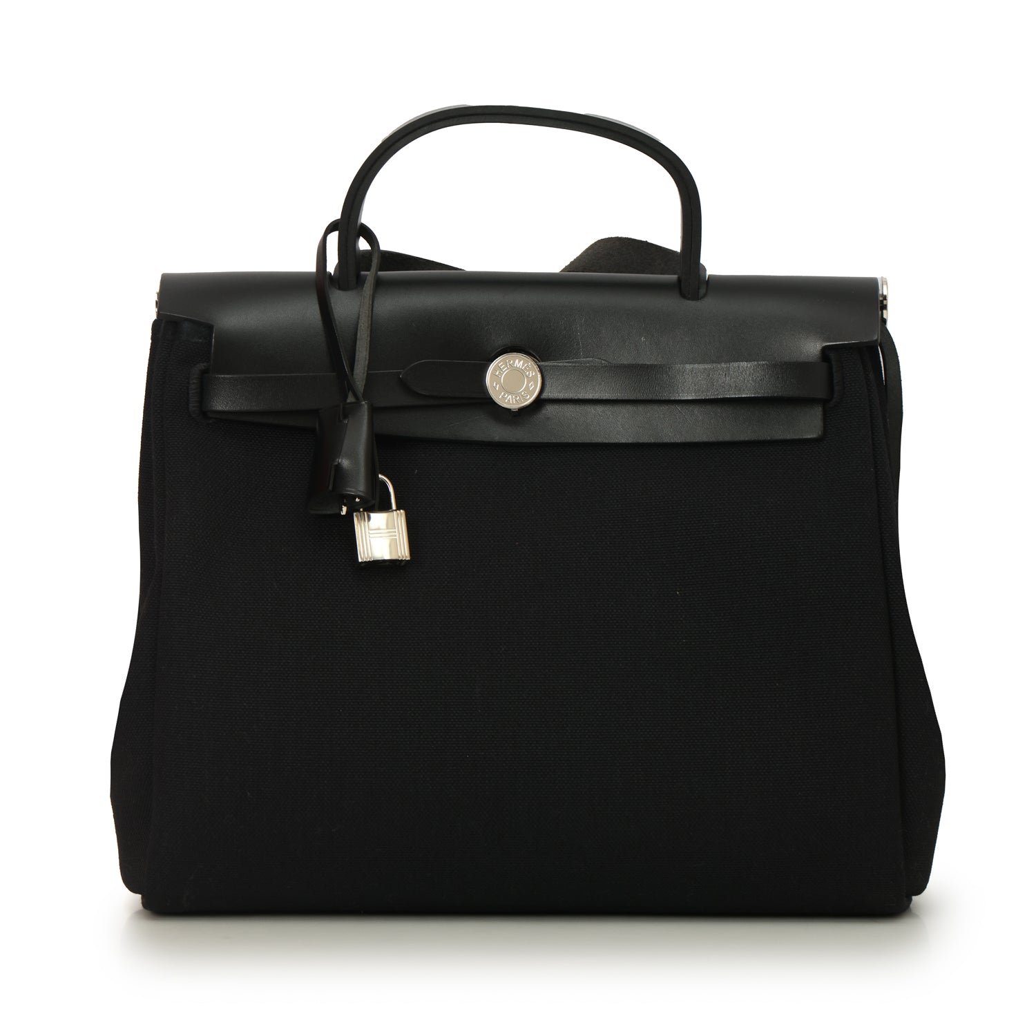 Herbag Zip 31 Noir/Fauve With Palladium Hardware | 2023