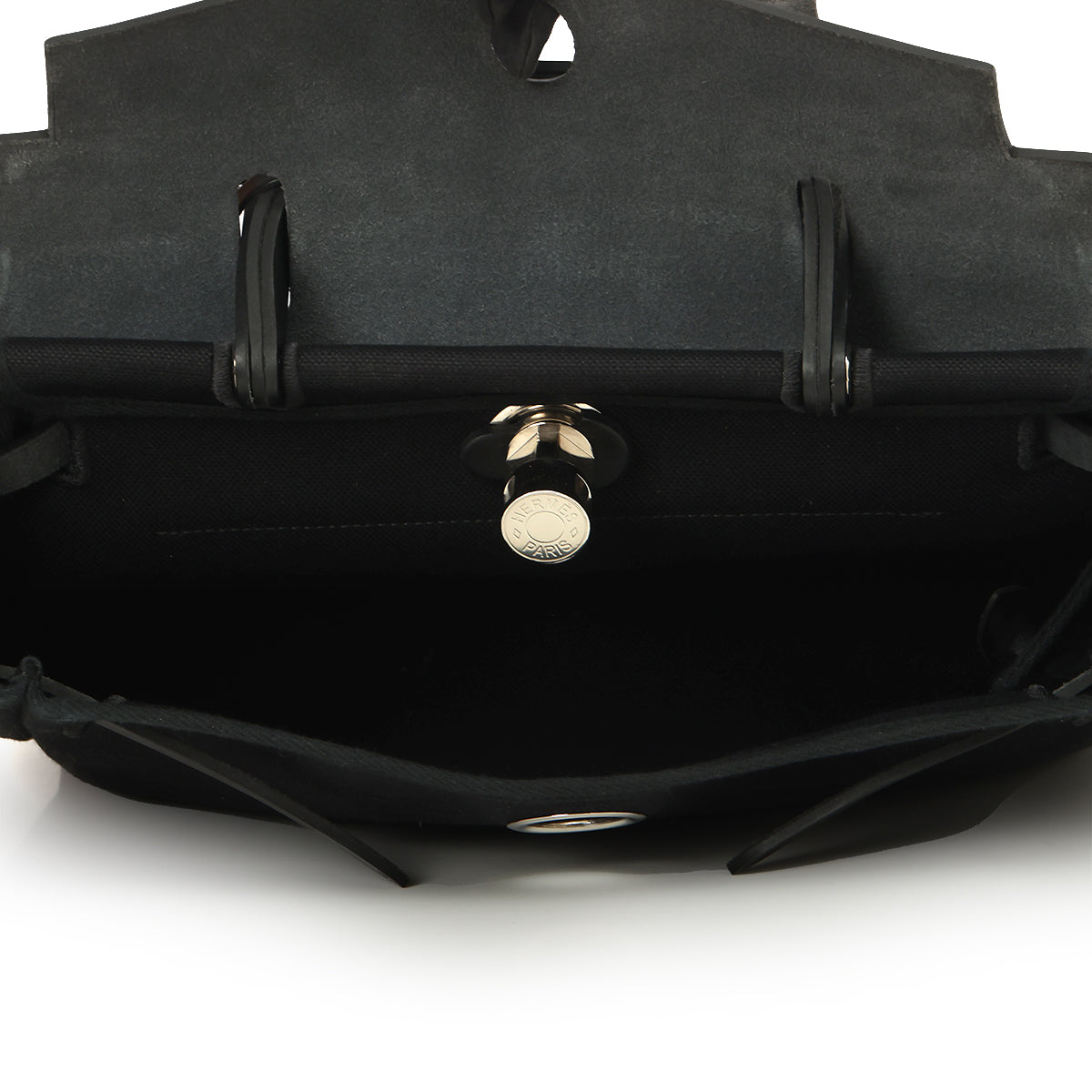 Herbag Zip 31 Noir/Fauve With Palladium Hardware | 2023