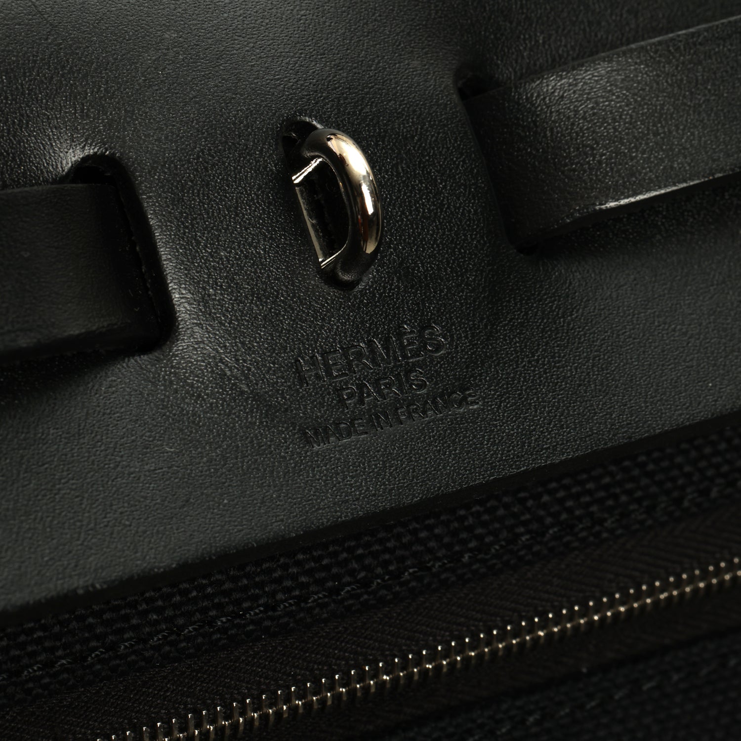 Herbag Zip 31 Noir/Fauve With Palladium Hardware | 2023