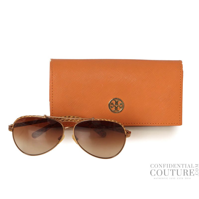Brown Tone Pilot Sunglasses