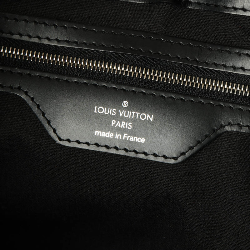 Black Epi Leather Musette Bagatelle Bag
