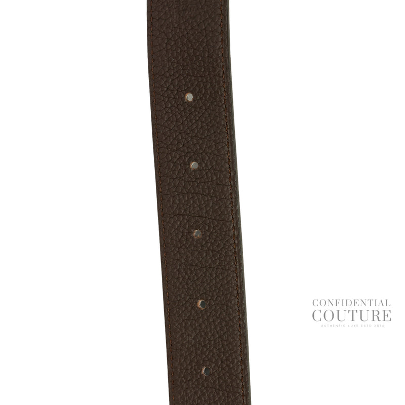 Constance Belt Buckle & Reversible Black / Ebony Belt | 80