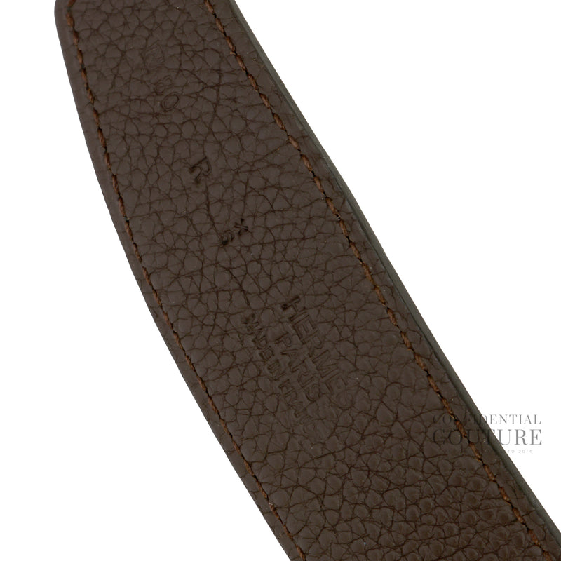 Constance Belt Buckle & Reversible Black / Ebony Belt | 80