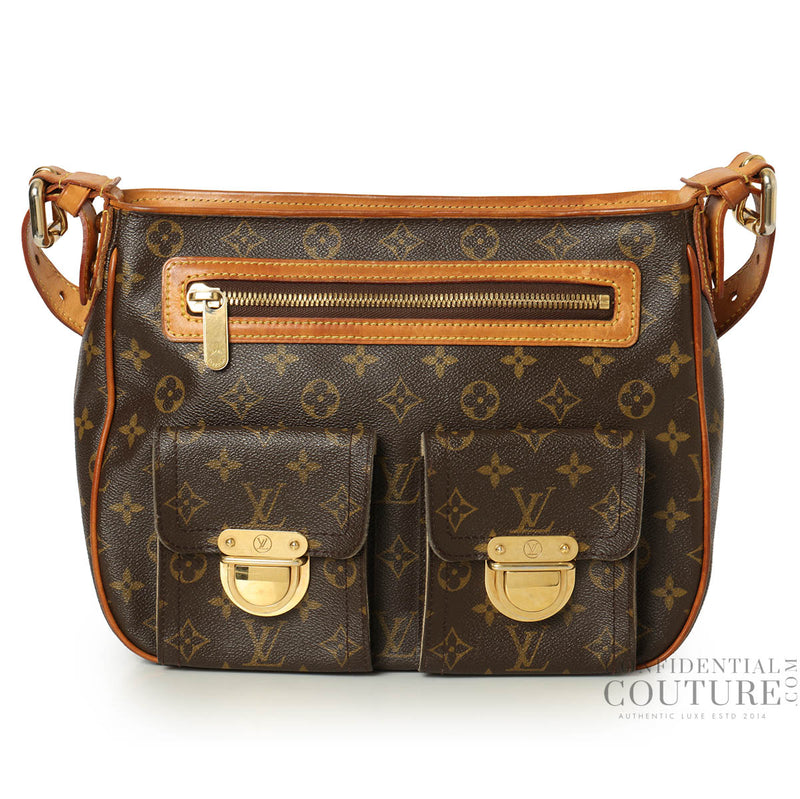 Louis Vuitton Brown Monogram Canvas Hudson GM Bag