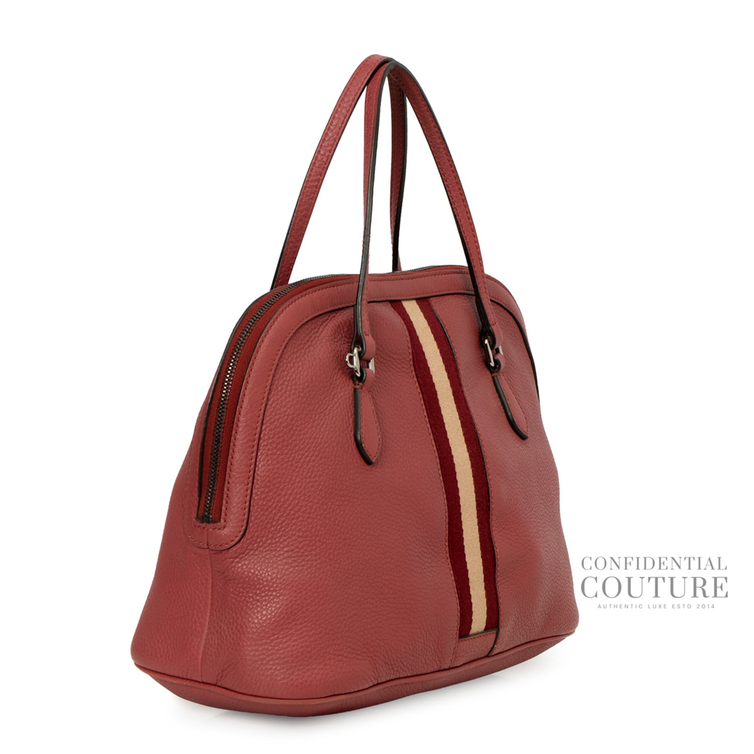 Dark Rose Web Dome Small Bag