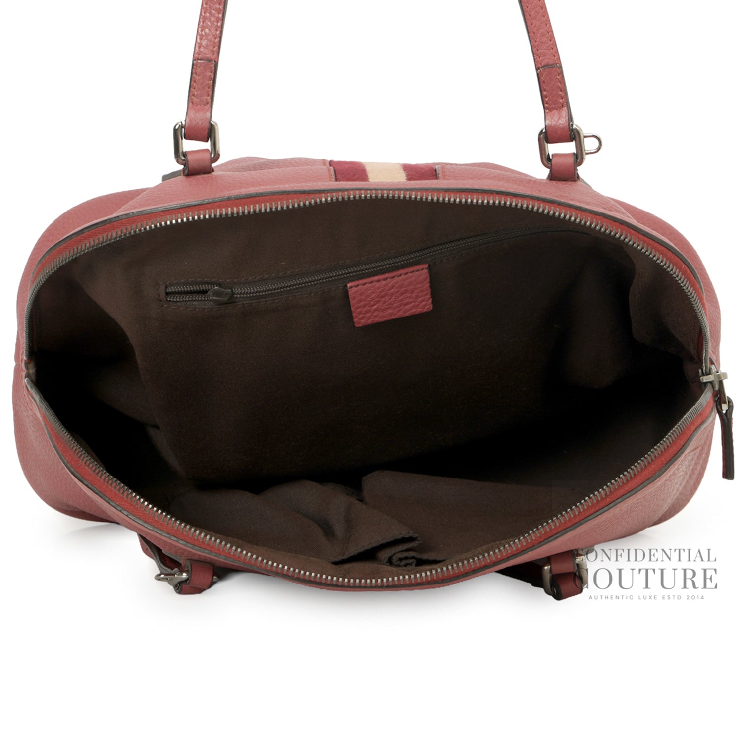 Dark Rose Web Dome Small Bag