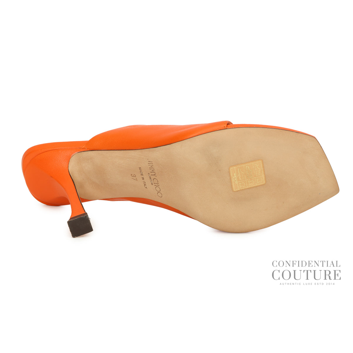 Seher Orange Sandals | EU 37