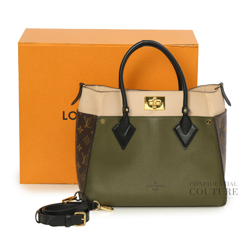 On My Side MM Calfskin Leather Bag