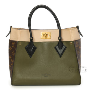 On My Side MM Calfskin Leather Bag