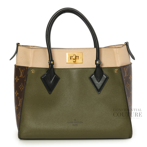 On My Side MM Calfskin Leather Bag