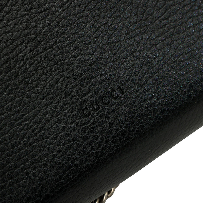 Women pre loved gucci black dionysus wallet on chain bag price