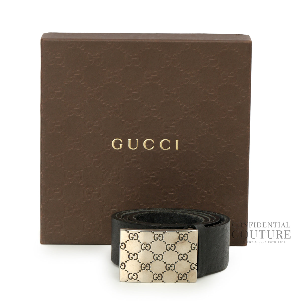 Gg Monogram Buckle Belt
