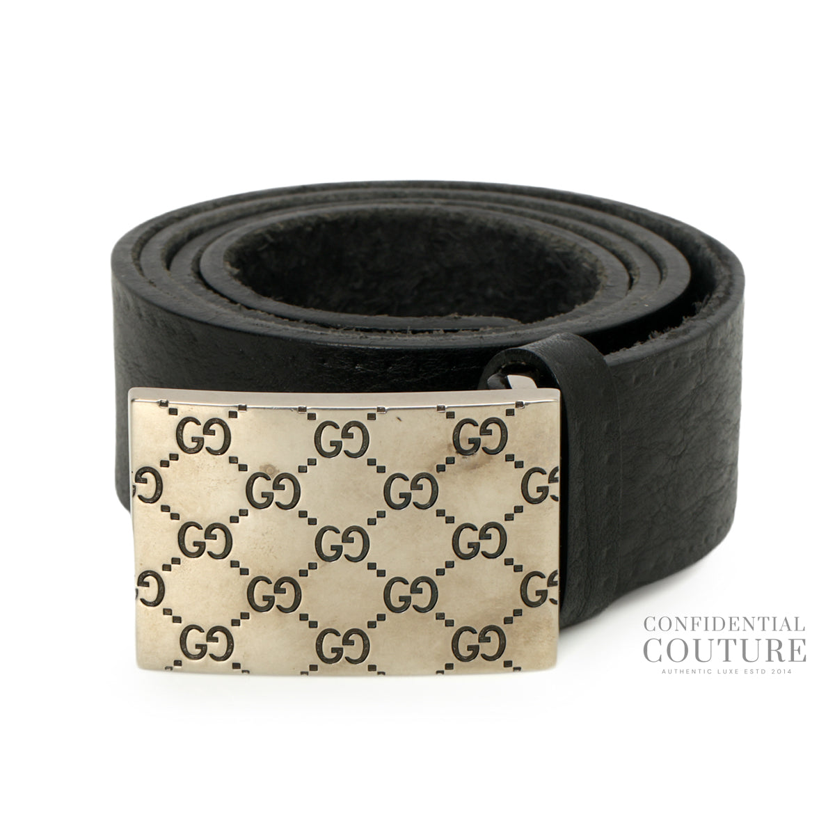 Gg Monogram Buckle Belt