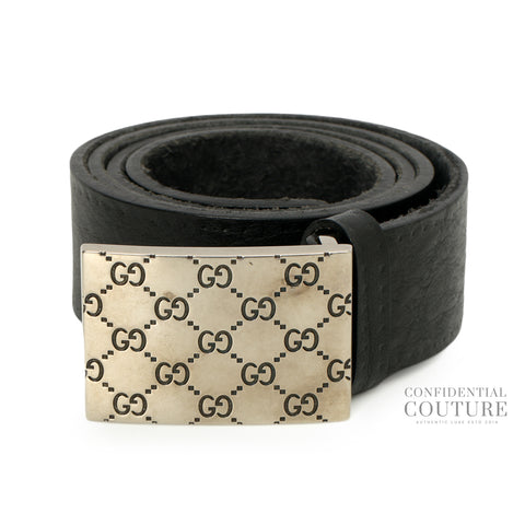 Gg Monogram Buckle Belt