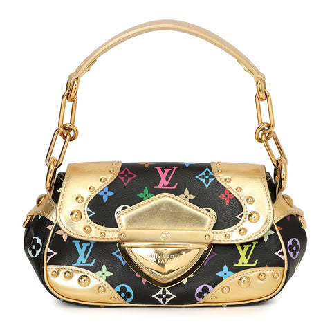 Black Multicolor Monogram Marilyn Bag